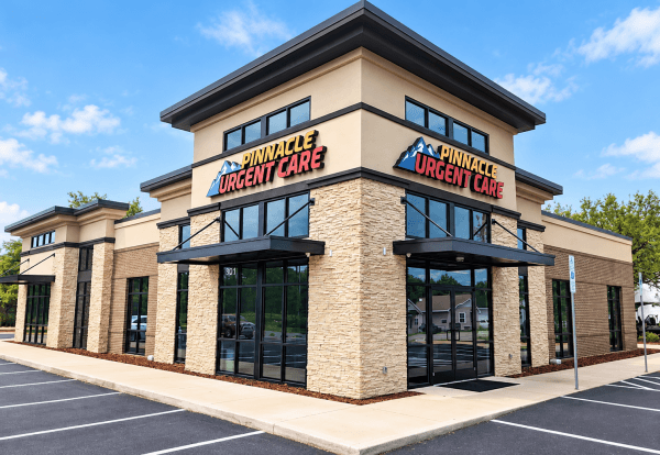 Exterior of Pinnacle Urgent Care in Lexington, NC